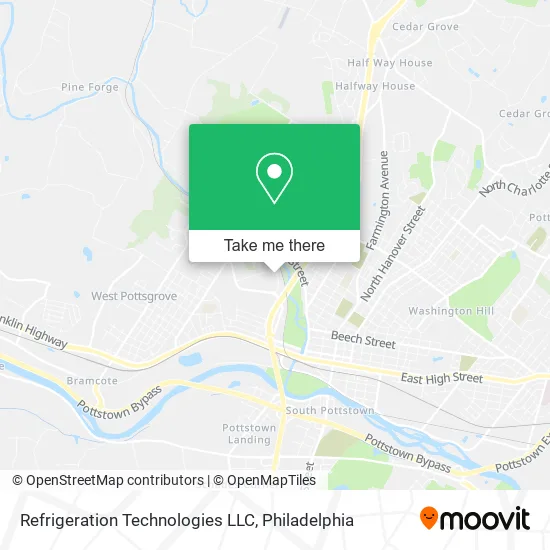Refrigeration Technologies LLC map