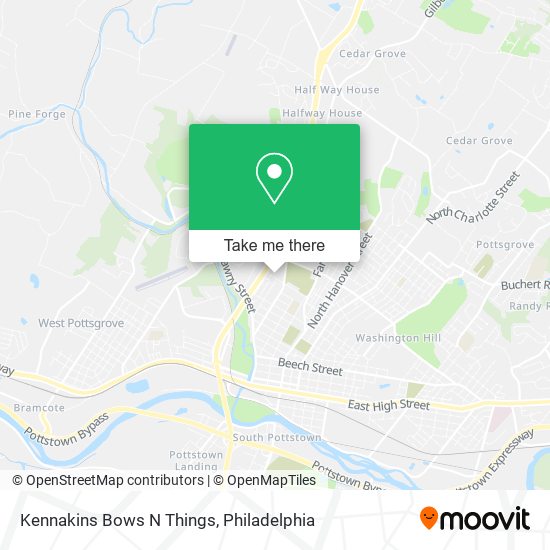 Mapa de Kennakins Bows N Things