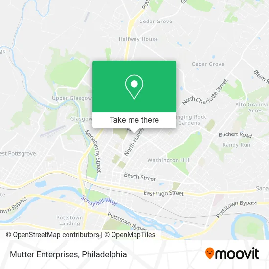 Mutter Enterprises map