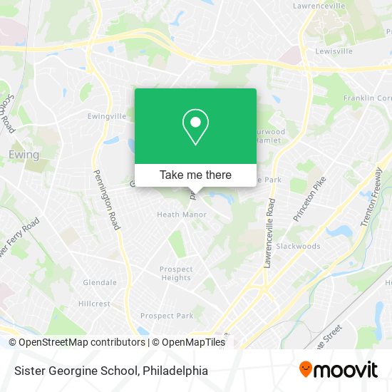 Sister Georgine School map