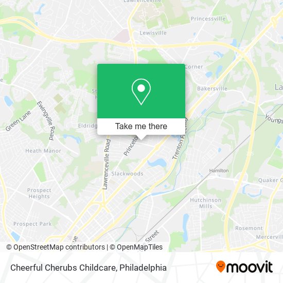 Mapa de Cheerful Cherubs Childcare