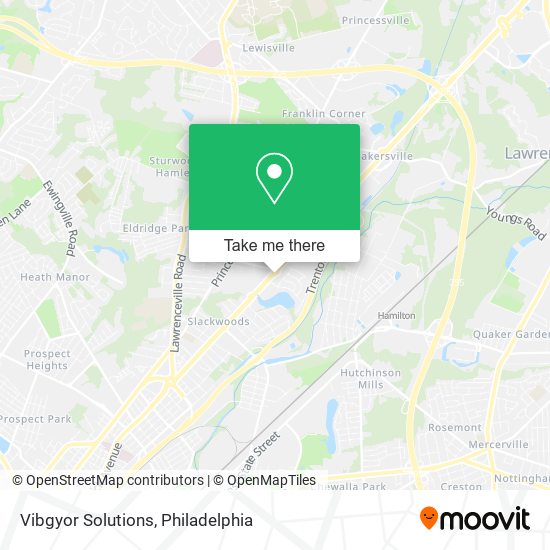 Mapa de Vibgyor Solutions