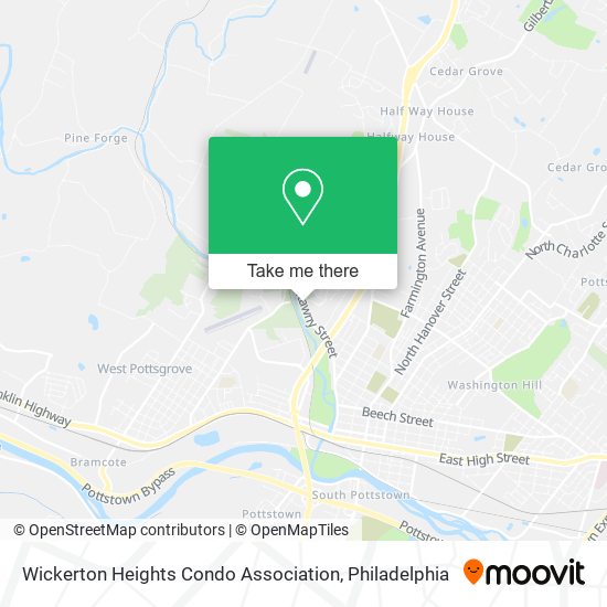 Mapa de Wickerton Heights Condo Association