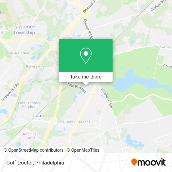 Golf Doctor map