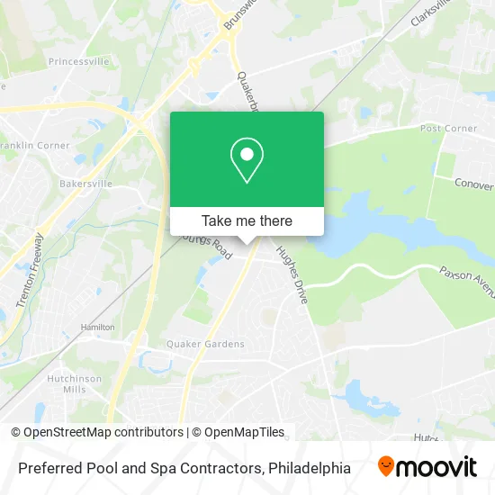 Mapa de Preferred Pool and Spa Contractors