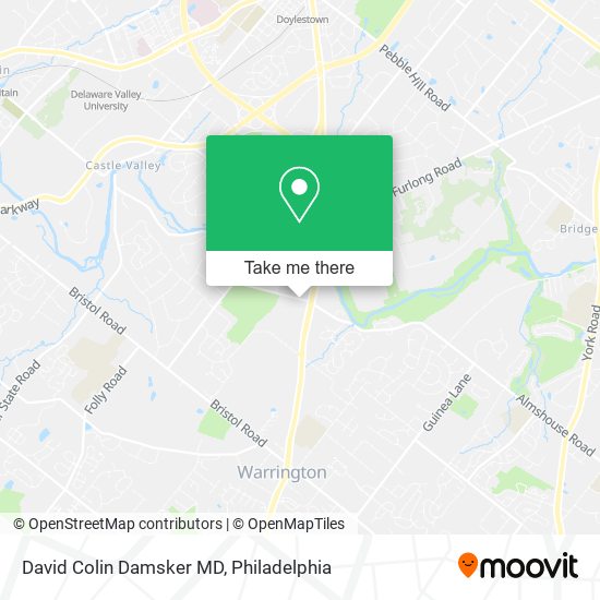 David Colin Damsker MD map