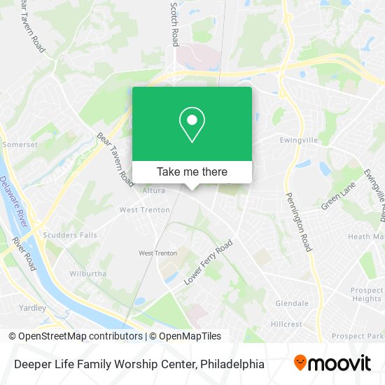 Mapa de Deeper Life Family Worship Center