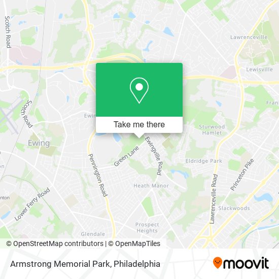 Armstrong Memorial Park map