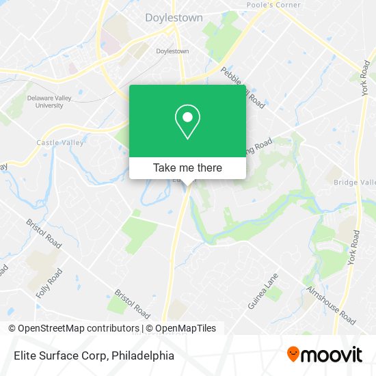 Mapa de Elite Surface Corp