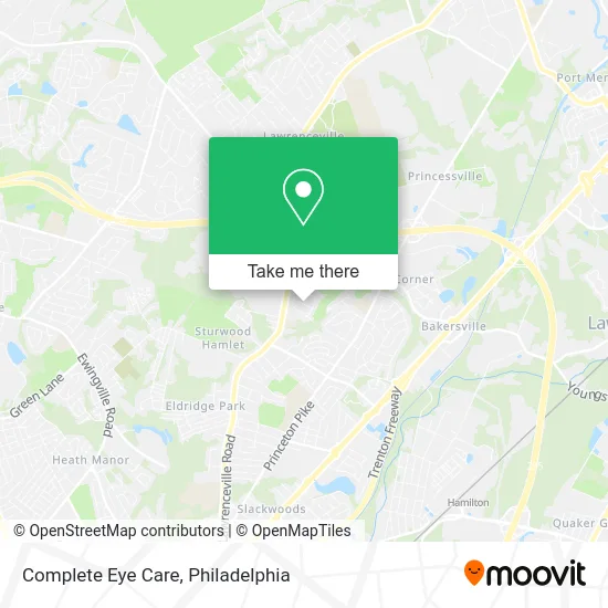 Complete Eye Care map