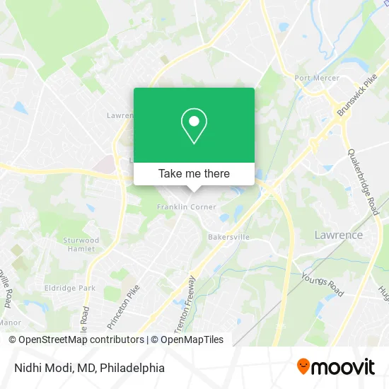 Mapa de Nidhi Modi, MD