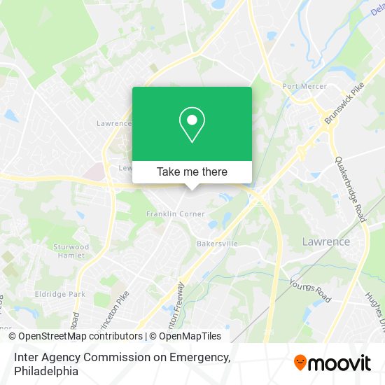 Mapa de Inter Agency Commission on Emergency
