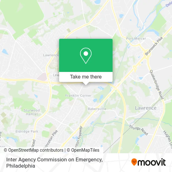 Inter Agency Commission on Emergency map