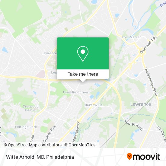 Witte Arnold, MD map