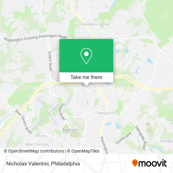 Nicholas Valentini map