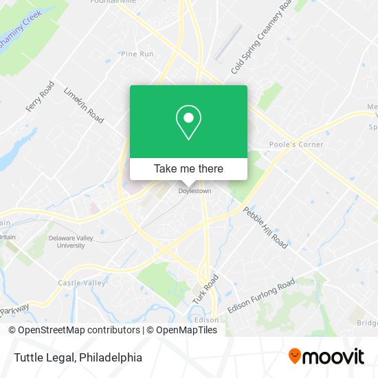 Tuttle Legal map