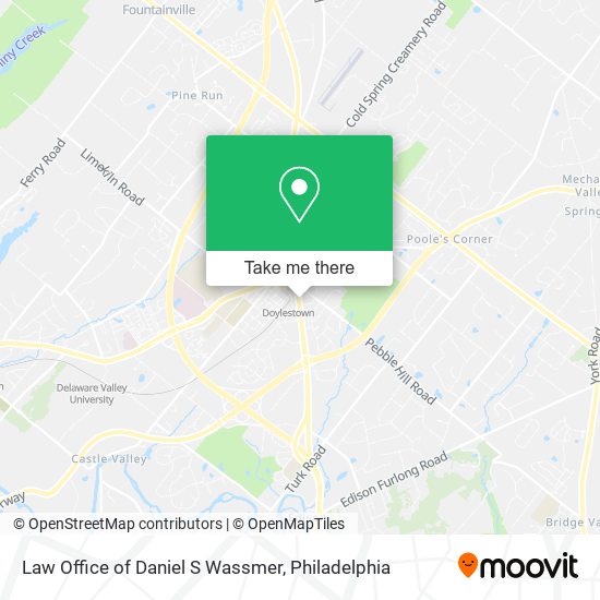 Law Office of Daniel S Wassmer map
