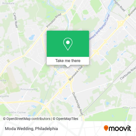Mapa de Moda Wedding