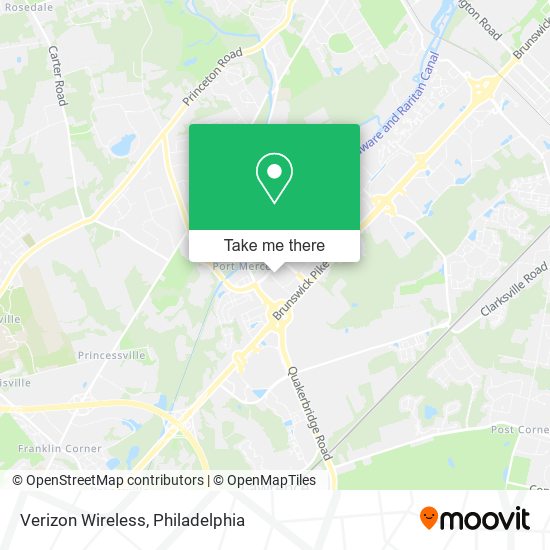 Verizon Wireless map