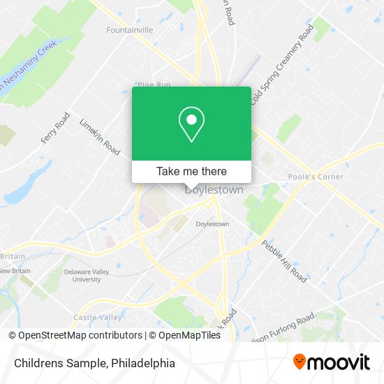 Mapa de Childrens Sample