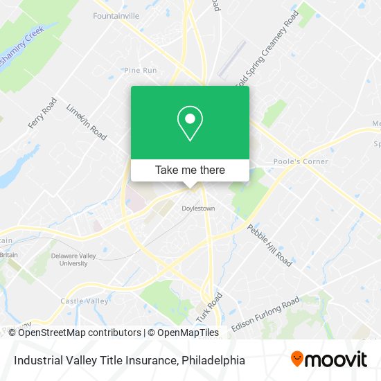 Mapa de Industrial Valley Title Insurance