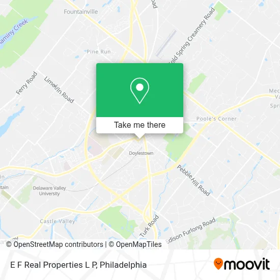 E F Real Properties L P map