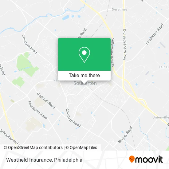 Westfield Insurance map