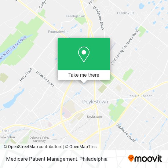 Mapa de Medicare Patient Management