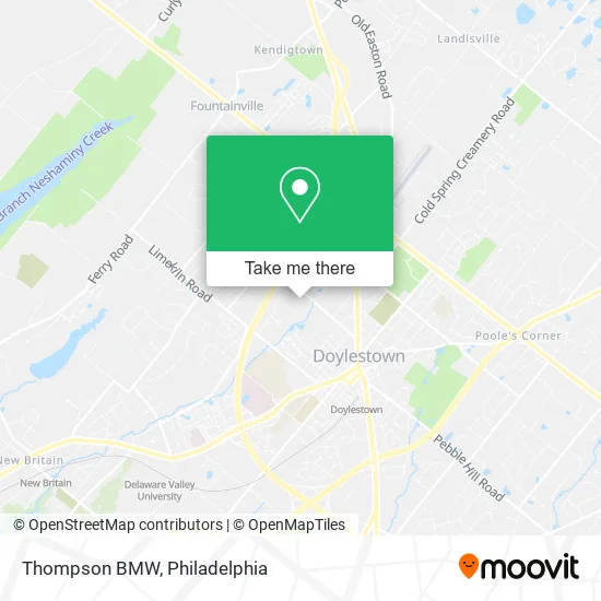 Thompson BMW map