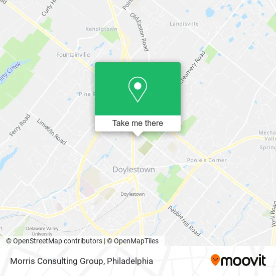 Morris Consulting Group map
