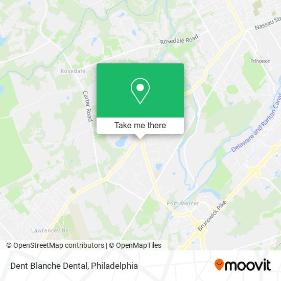 Dent Blanche Dental map