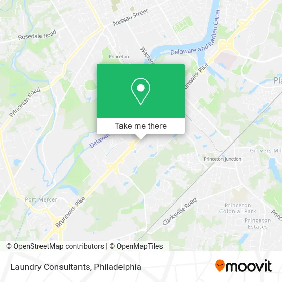 Laundry Consultants map