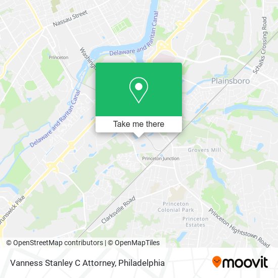 Vanness Stanley C Attorney map