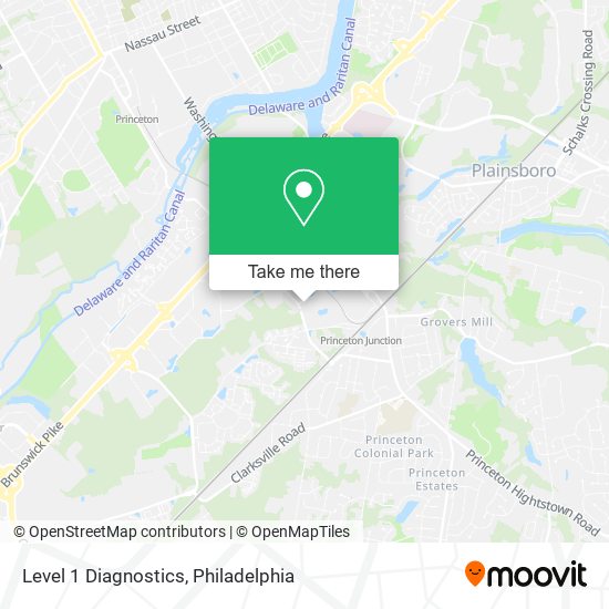 Level 1 Diagnostics map