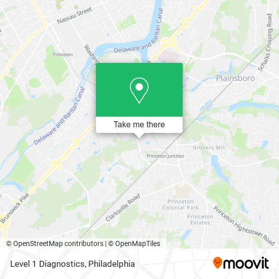 Level 1 Diagnostics map