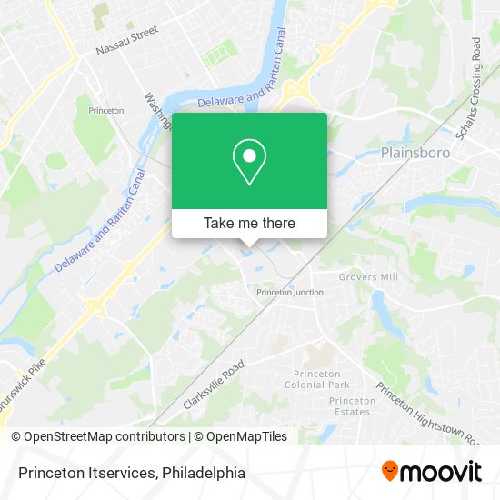 Mapa de Princeton Itservices