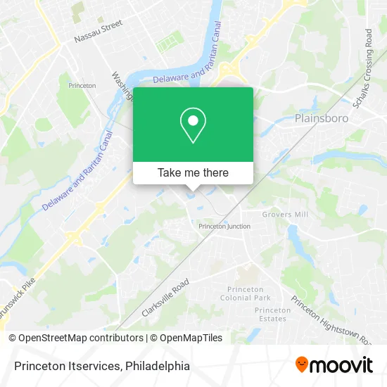 Princeton Itservices map