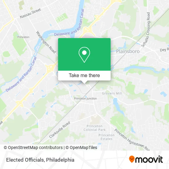 Elected Officials map