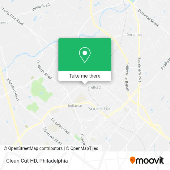 Clean Cut HD map