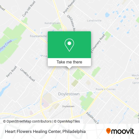 Mapa de Heart Flowers Healing Center