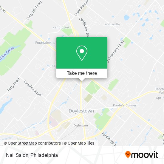 Nail Salon map