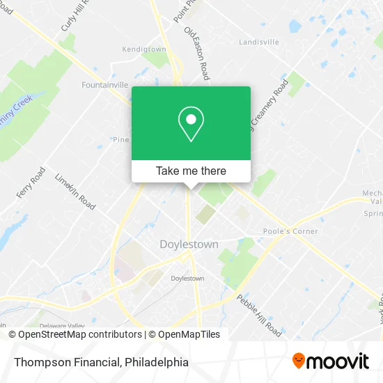Thompson Financial map