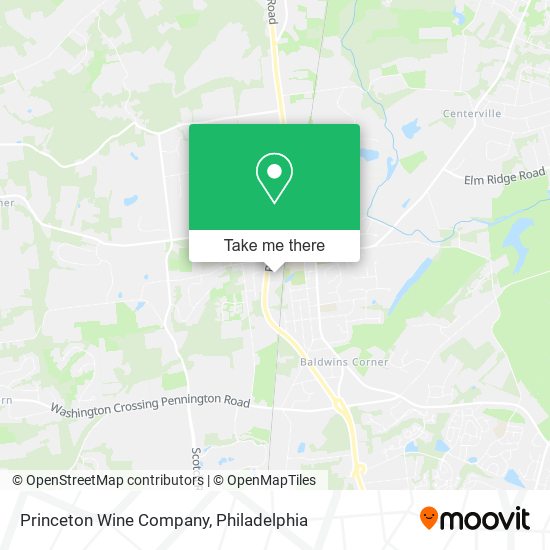 Mapa de Princeton Wine Company