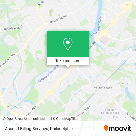 Ascend Billing Services map