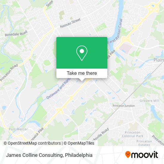 James Colline Consulting map