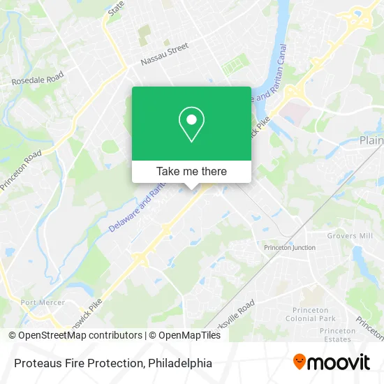 Proteaus Fire Protection map