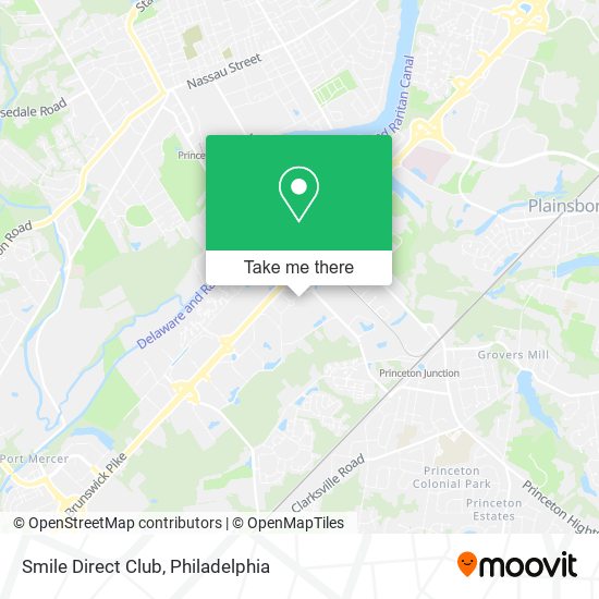 Smile Direct Club map