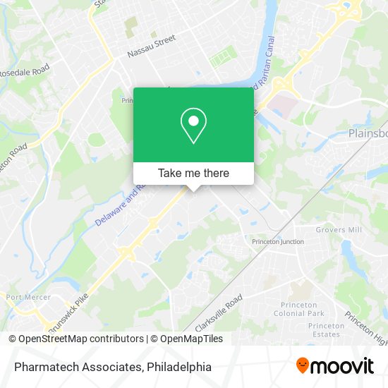 Pharmatech Associates map