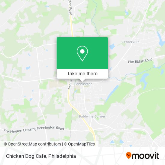 Chicken Dog Cafe map