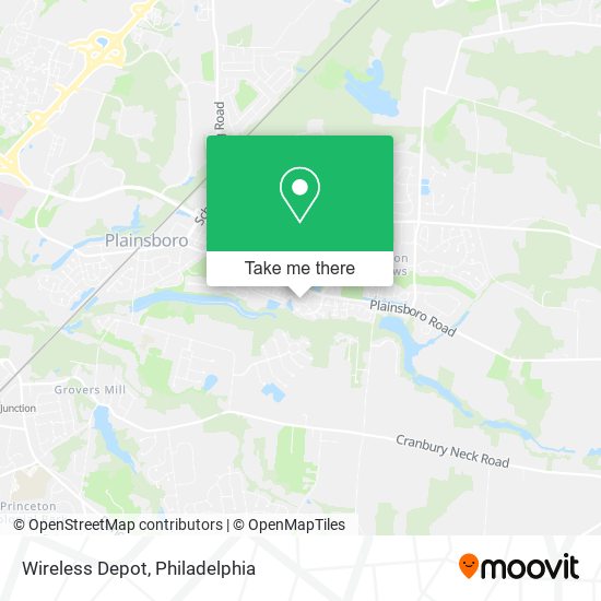 Mapa de Wireless Depot